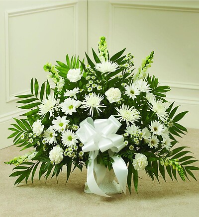 White Sympathy Basket